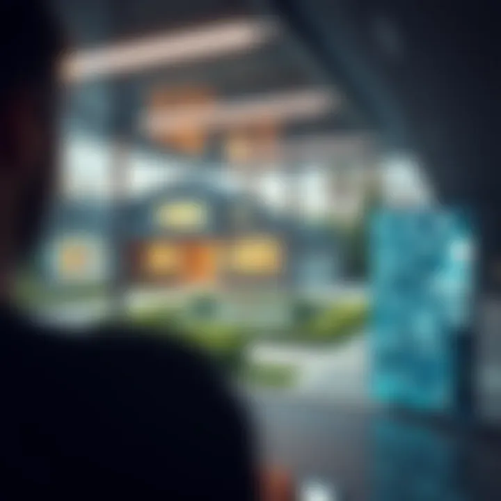Virtual Property Tour Experience A virtual tour of a property using advanced technology