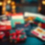 Diverse Designs of Branded Gift Cards A visual representation of branded gift cards showcasing various designs.