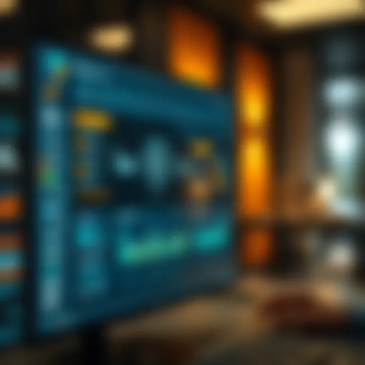 Enhancing Collaboration with CRM Collaboration tools displayed on a digital interface