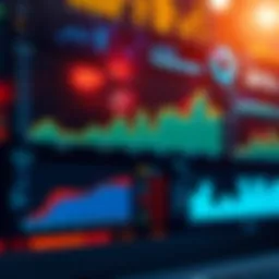 Visual representation of website performance metrics