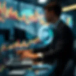 Data visualization representing CRM effectiveness
