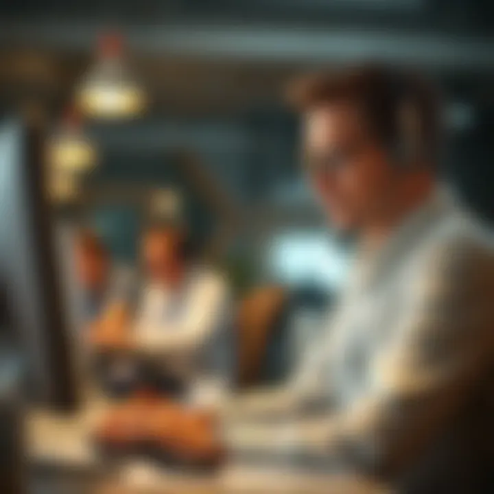 Customer Service Excellence in CRM Solutions Visual representation of customer service excellence in CRM solutions