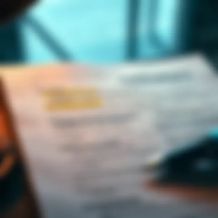 Navigating Contractual Obligations in Advertising Contract with terms and conditions highlighted