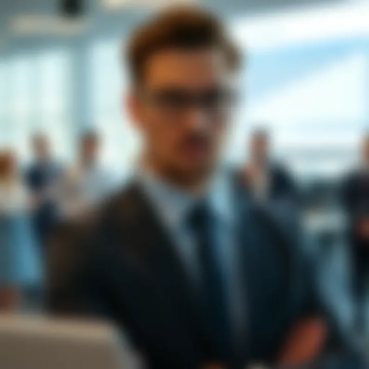 Utilizing Visual Aids Effectively Visual aids enhancing a business presentation