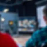 A dynamic video production setup showcasing an engaging storyboard.