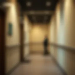 Concept of an elevator pitch with a visual metaphor