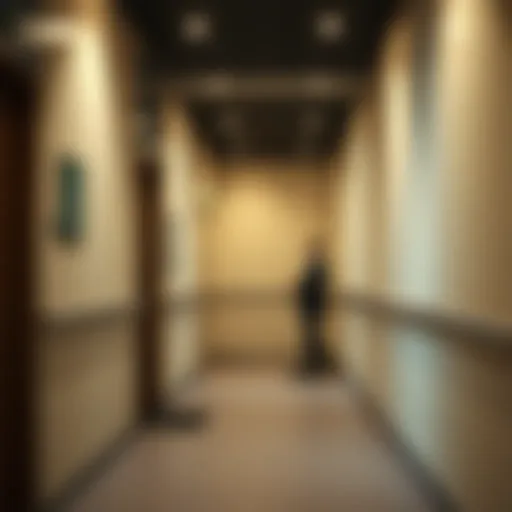 Concept of an elevator pitch with a visual metaphor