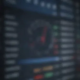 Visual representation of Facebook advertising dashboard