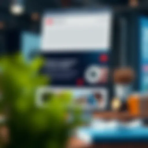 A captivating promotional email layout showcasing effective design elements