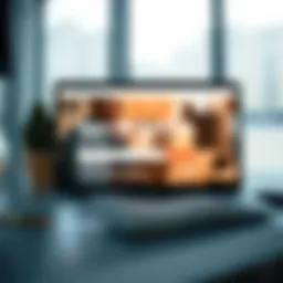 Illustration of a well-designed squeeze page layout