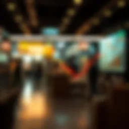 Visual representation of market demand fluctuations