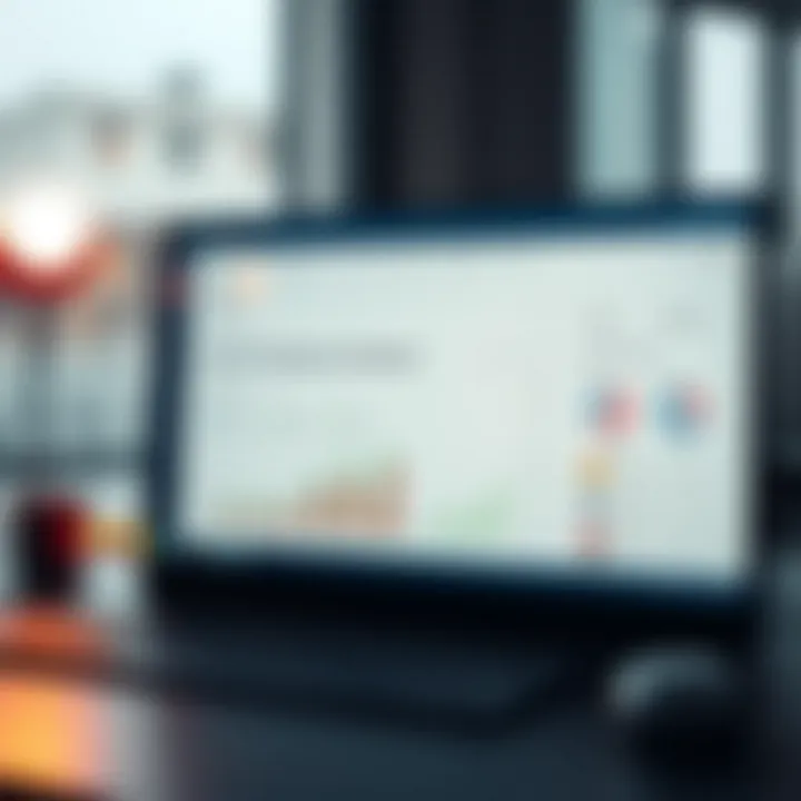 Email configuration settings dashboard