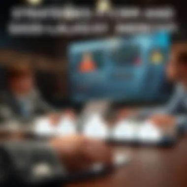 Infographic illustrating effective strategies for CRM and sales link synergy