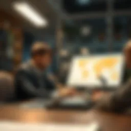 Conceptual visualization of marketing strategies