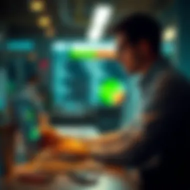 Visual representation of sales tracking techniques