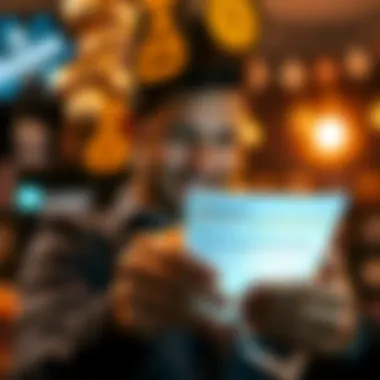 An individual receiving personalized email content