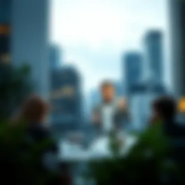 Building Client Relationships Visual representation of building client relationships