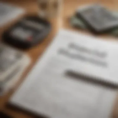 Financial Planning Essentials Financial planning documents laid out