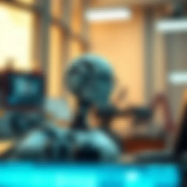 A thought-provoking image highlighting the ethical considerations in automation