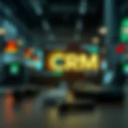 Visual representation of effective CRM tools