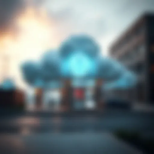 A visual representation of cloud security architecture