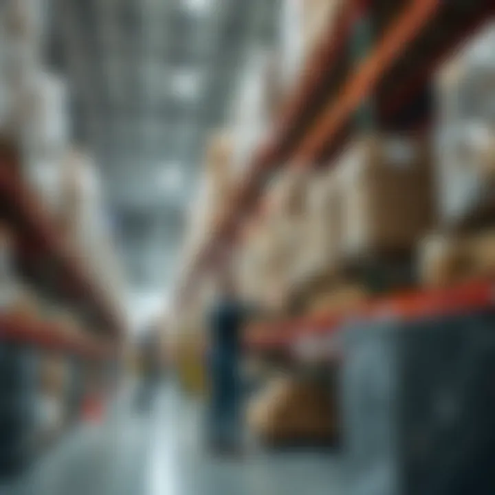 A seamless integration of barcode technology in a warehouse setting