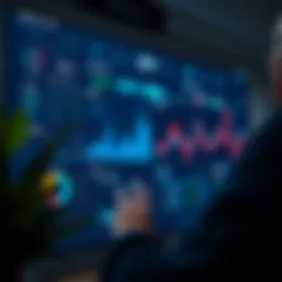 A sophisticated CRM interface showcasing data analytics.