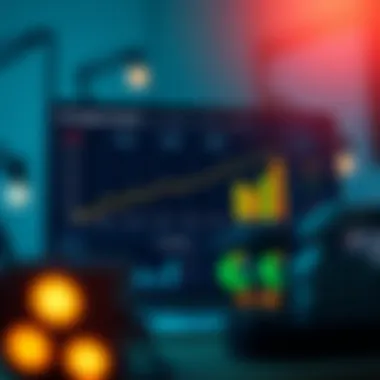 Visual representation of user engagement metrics