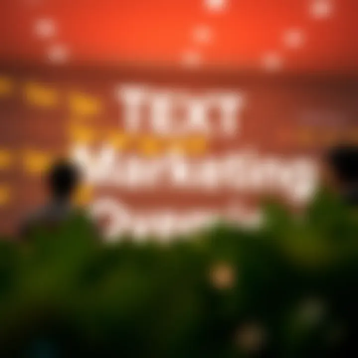 Dynamic text marketing campaign overview