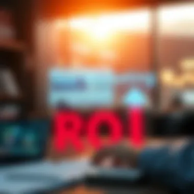 Visual Representation of Text Marketing ROI Visual representation of text marketing ROI