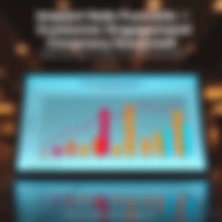 Chart depicting customer engagement metrics influenced by sales funnels