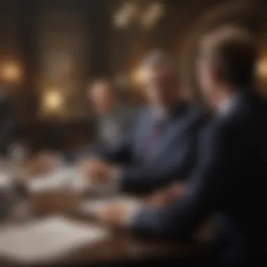 Strategies for High-Value Sales A strategic meeting focused on high-value sales tactics