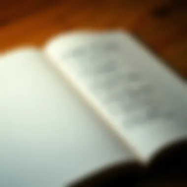 Self-Discovery Through Writing An open journal with written values illustrating self-discovery