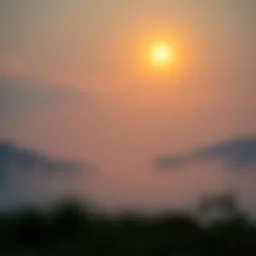 A serene landscape symbolizing tranquility and reflection