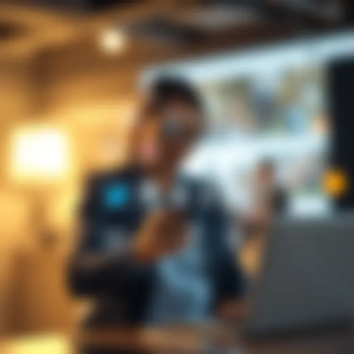 Brand Engagement Across Platforms Visual representation of brand engagement across platforms