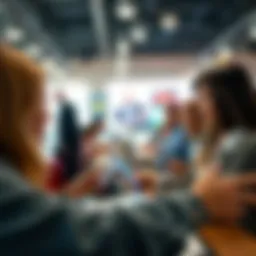 Dynamic interaction on a social media platform