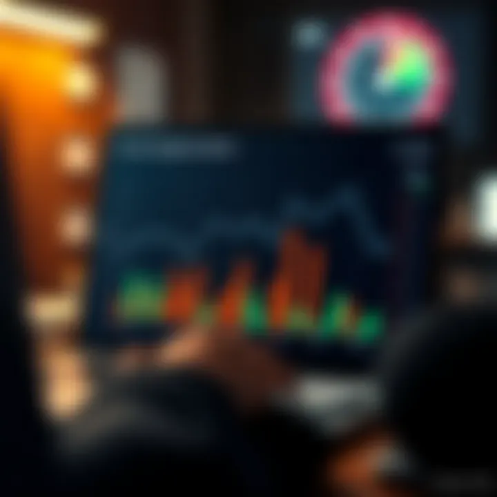 Graph demonstrating customer engagement metrics