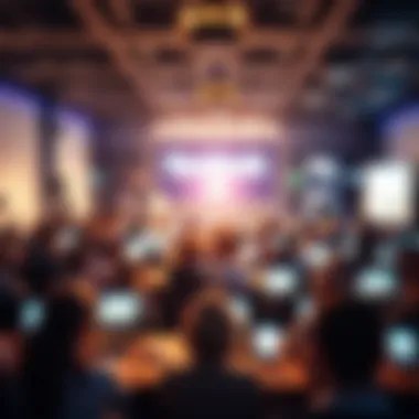 Facebook: Connecting Businesses and Audiences Illustration of Facebook's diverse business communities