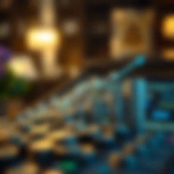 Achieving Financial Success via Social Media A visual representation of financial growth from social media