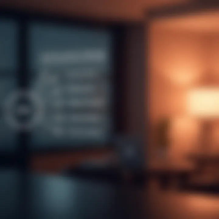 Diagram showing email configuration settings