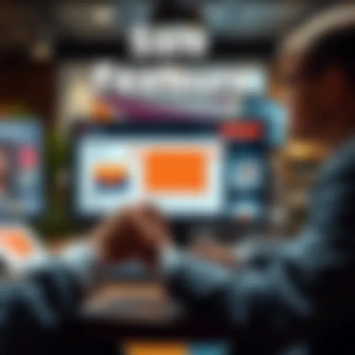 Sales Features Overview Sales feature highlights on different social media platforms