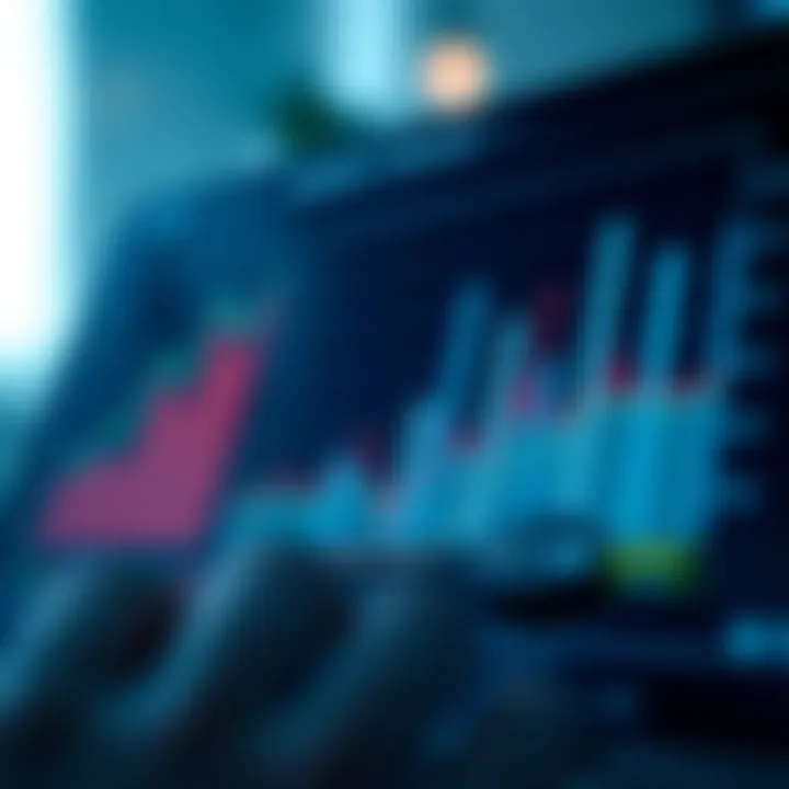 Graph showing data analysis results for target market