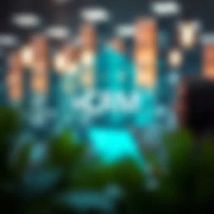 Visual representation of CRM integration with sales links