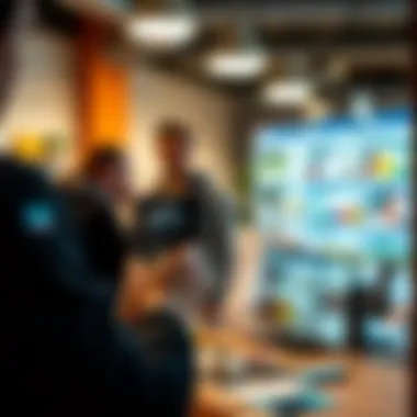 Showcasing brand products in a live stream