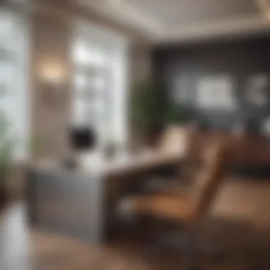 Professional Office Setting A serene office environment reflecting professionalism.