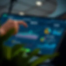 Modern CRM dashboard showcasing analytics and customer insights