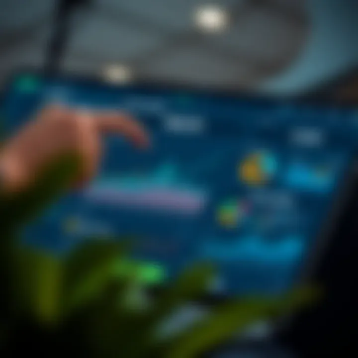 Insights from a Modern CRM Dashboard Modern CRM dashboard showcasing analytics and customer insights