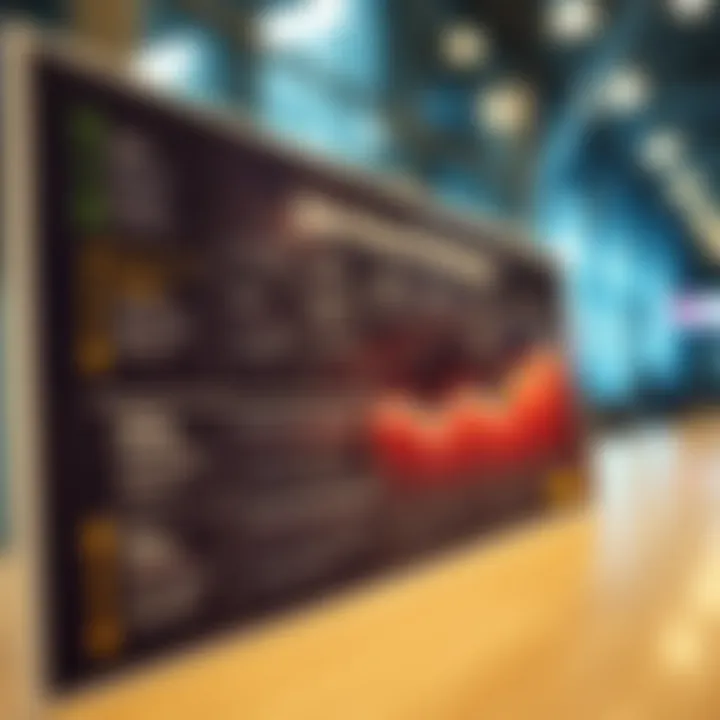 Chart displaying sales closure techniques