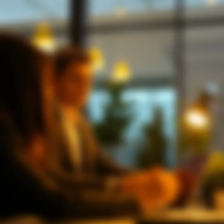 Harnessing Customer Feedback for Sales Optimization A conceptual illustration depicting the role of customer feedback in refining sales tactics