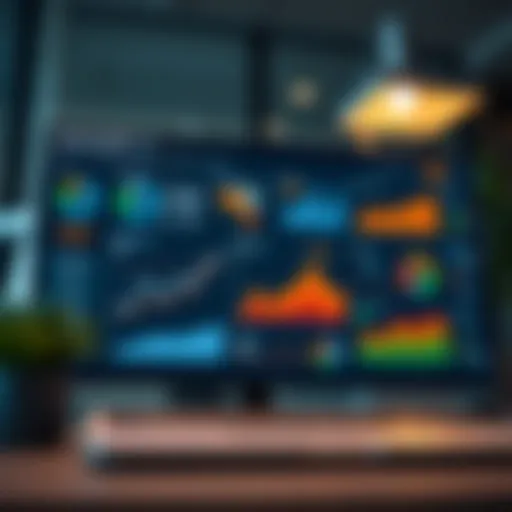 A dashboard showcasing Sales Pro CRM analytics